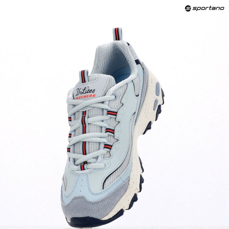 Кросівки жіночі SKECHERS D'Lites Bold Views light blue/multi 7