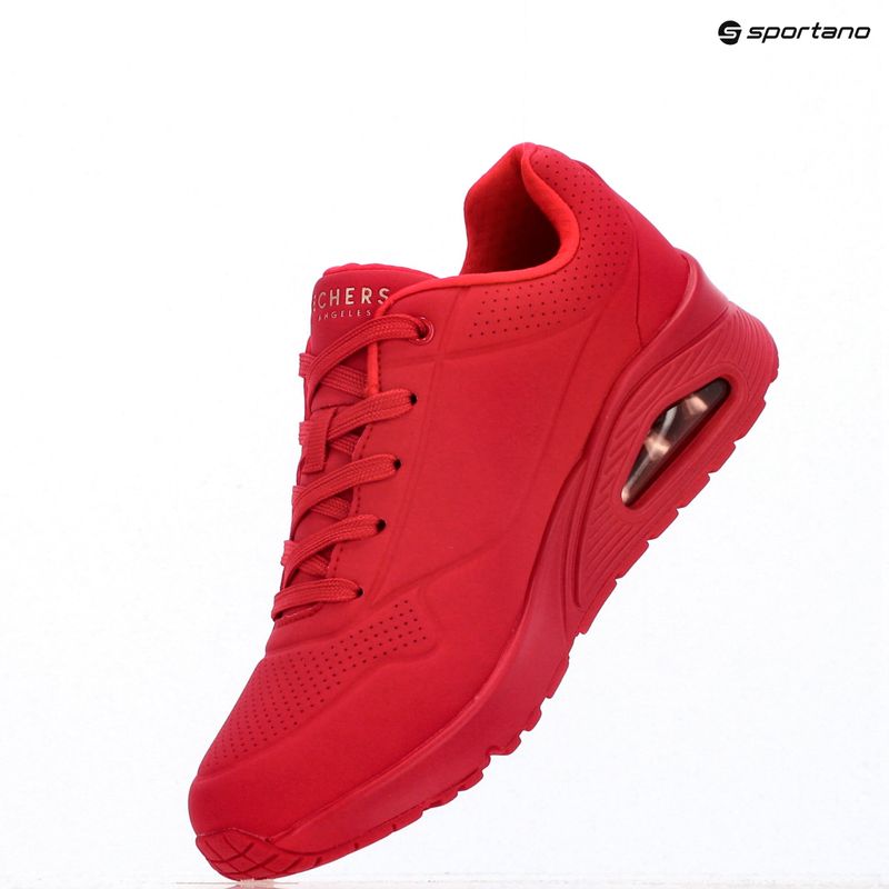 Кросівки жіночі SKECHERS Uno Stand On Air red 15