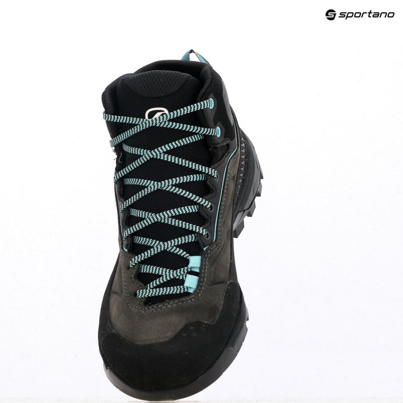 Черевики туристичні жіночі SCARPA Rapid XT Mid GTX shark/aqua 13