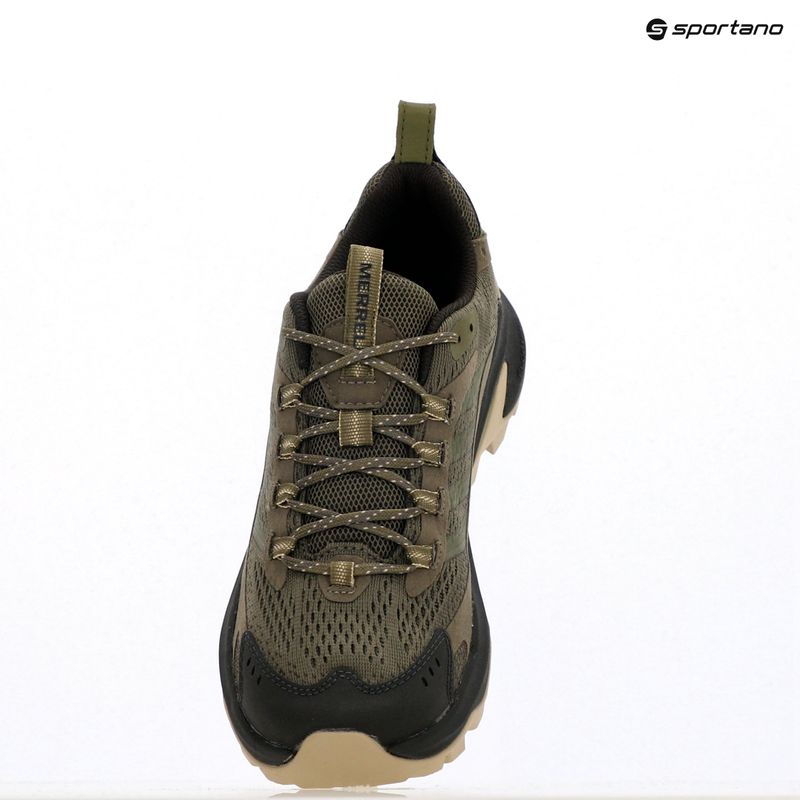 Чоловічі туристичні черевики Merrell Moab Speed 2 оливкові 3