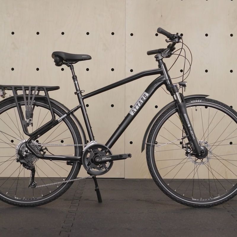 Велосипед трекінговий чоловічий ATTABO SPATE 2.0 28" чорний 20