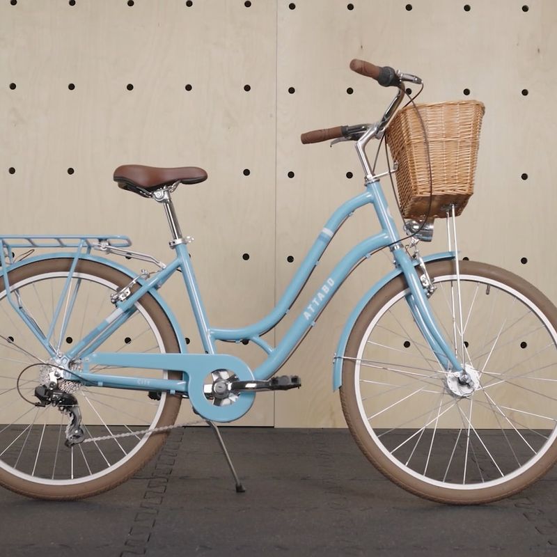 Велосипед міський жіночий ATTABO CITY 28" блакитний 18