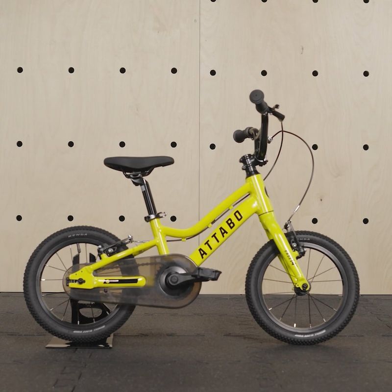 Велосипед дитячий ATTABO EASE 16" 7,3 kg жовтий 9
