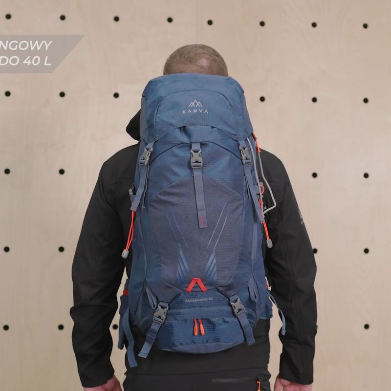 Трекінговий рюкзак KADVA Vagabundo 40 л синій 32