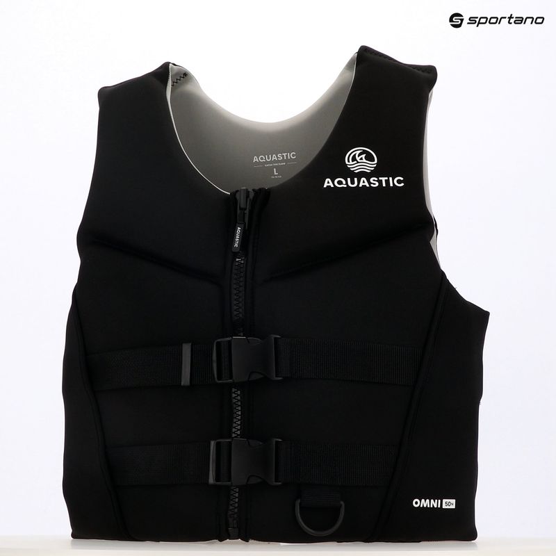 Жилет страхувальний AQUASTIC Omni 50N чорний 11