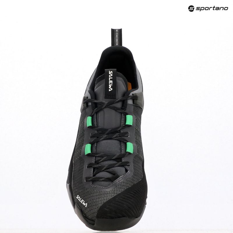 Чоловічі кросівки Salewa Wildfire Nxt GTX онікс / ірландський зелений 9