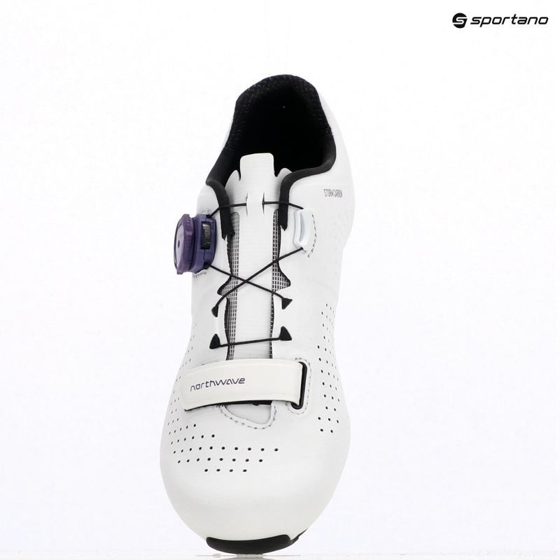 Кросівки велосипедні жіночі Northwave Storm Carbon white/dark purple 11
