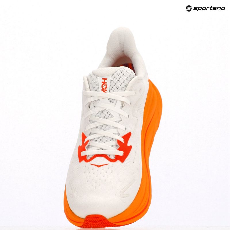 Кросівки для бігу чоловічі HOKA Clifton 10 frost/orange zest 17
