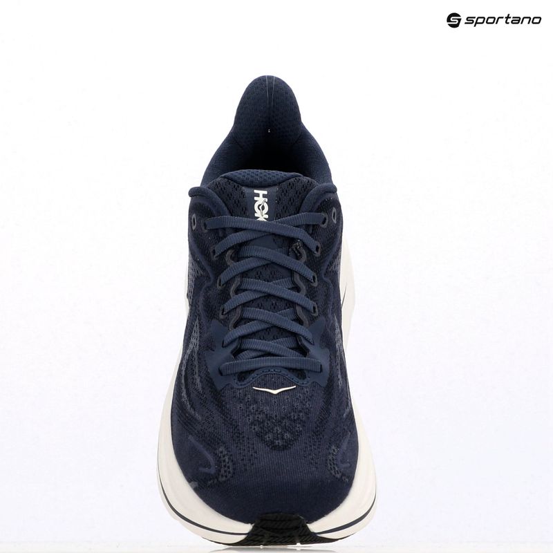 Кросівки для бігу чоловічі HOKA Clifton 10 navy/white 17
