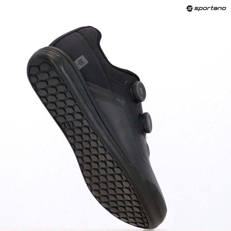Кросівки велосипедні чоловічі Fox Racing Union BOA Flat black 9