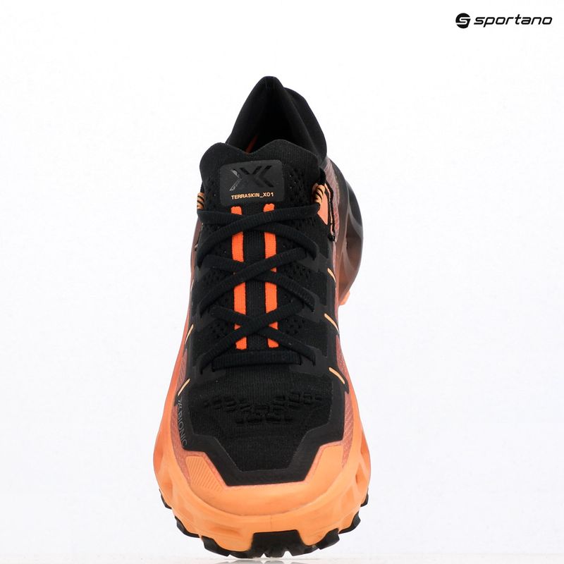 Кросівки для бігу X-Bionic Terraskin X01 x black/dark peach/fresh peach 14