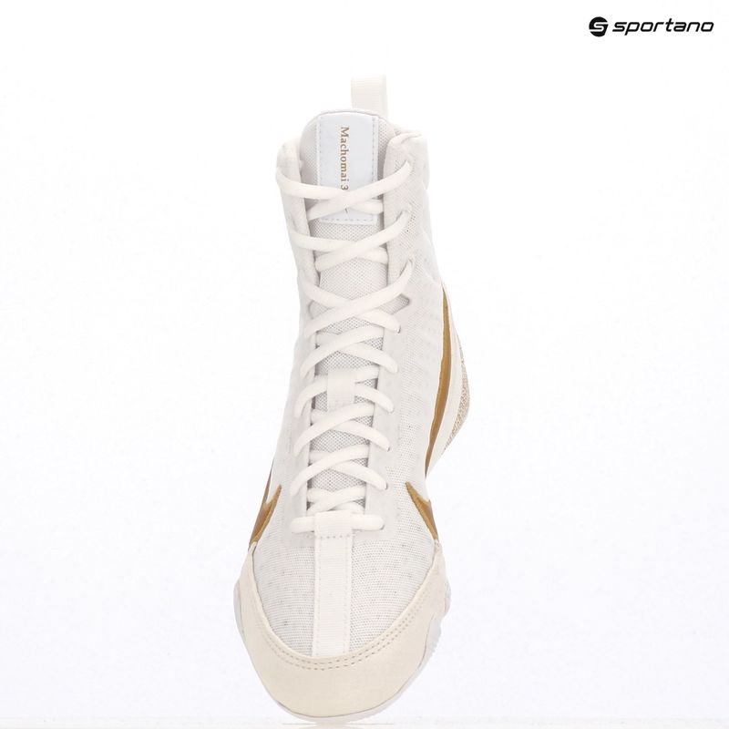 Кросівки боксерські Nike Machomai 3 white/metallic gold 9