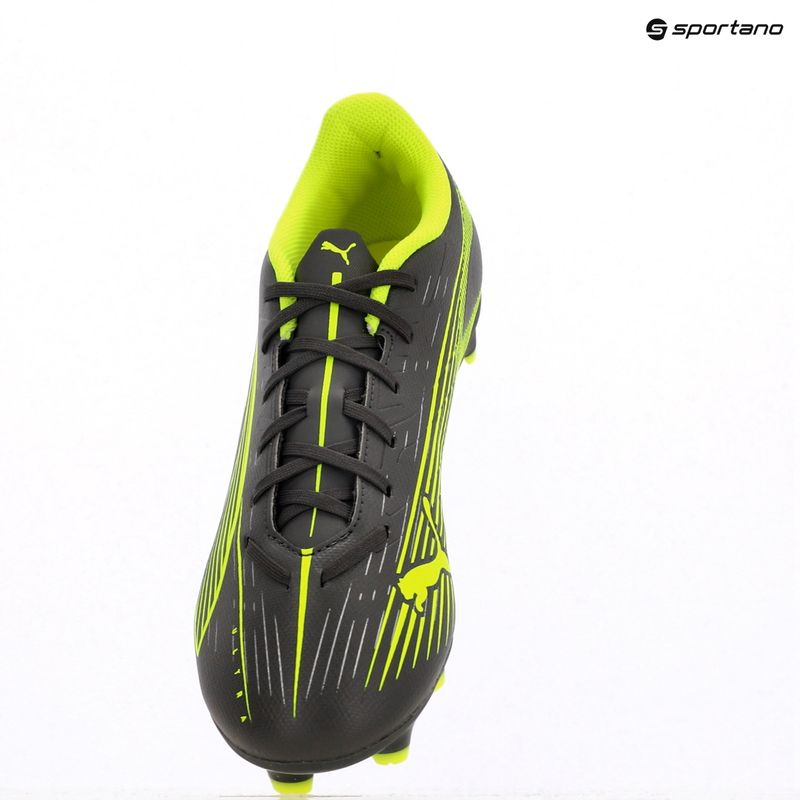 Кросівки футбольні PUMA Ultra 5 Play FG/AG matte aged silver/yellow alert/puma aged silver 9