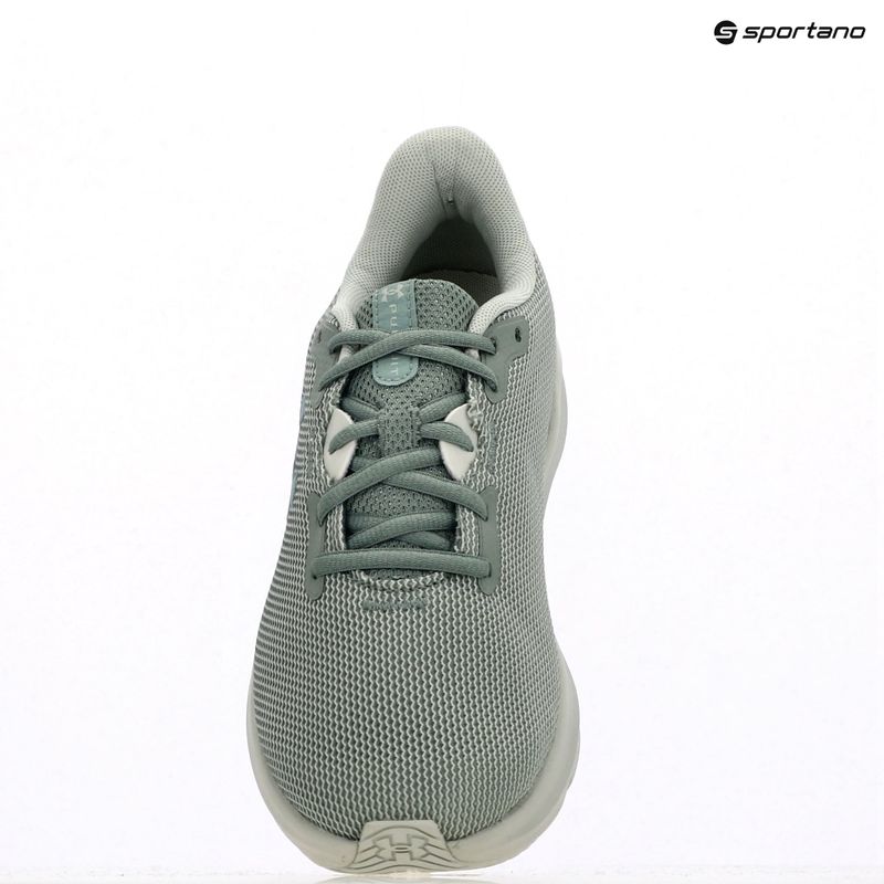 Кросівки для бігу жіночі Under Armour Charged Pursuit 4 silica green/silica green/metallic silica 9