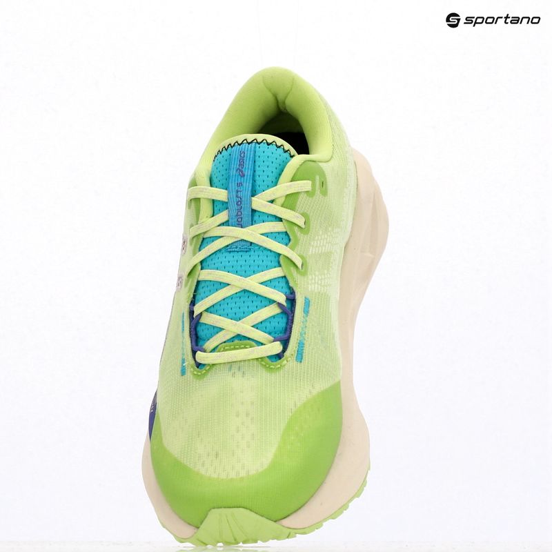 Кросівки для бігу чоловічі ASICS Novablast 5 TR nature bathing/lime green 9