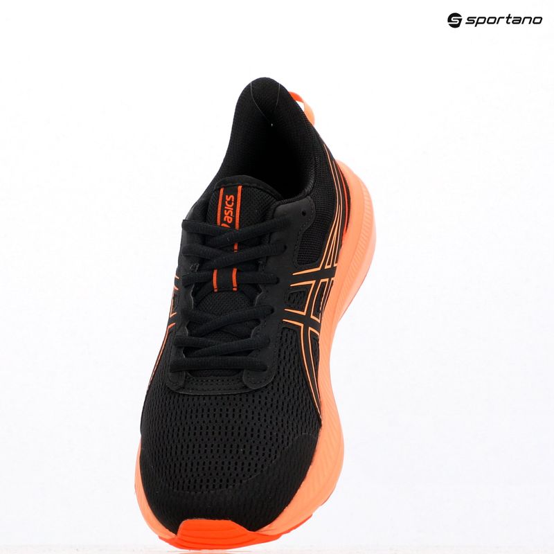 Кросівки чоловічі для бігу ASICS Jolt 5 black/cnova orange 10