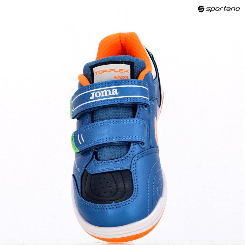 Кросівки футбольні дитячі Joma Top Flex Jr IN royal/blue 9