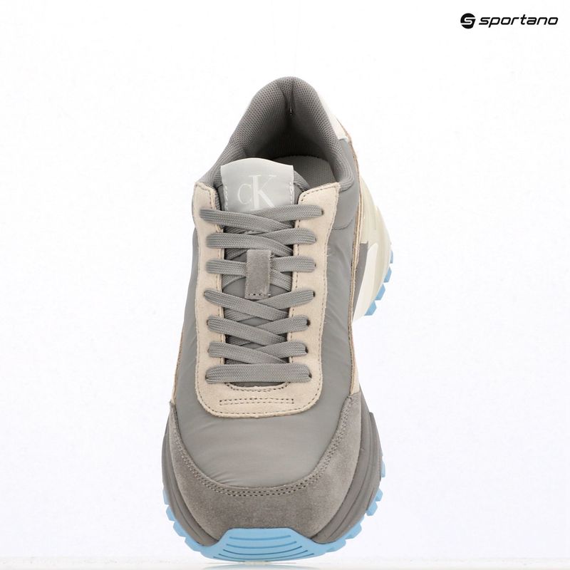 Кросівки жіночі Calvin Klein YW0YW01852 Hike Runner Mg Nylon Mix formal gray/eggsshell creamy/white 9