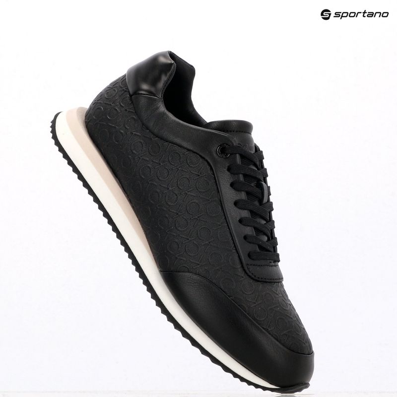 Кросівки жіночі Calvin Klein HW0HW02574 Runner Lace Up Mono Pu Triple Bright White 9