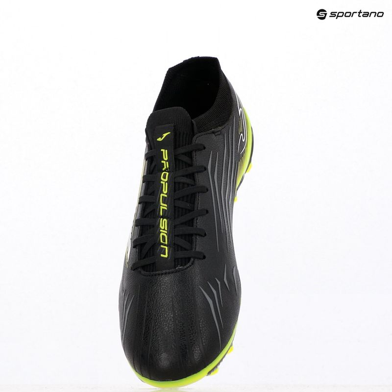 Кросівки футбольні чоловічі Joma Propulsion Top FG black/yellow 11