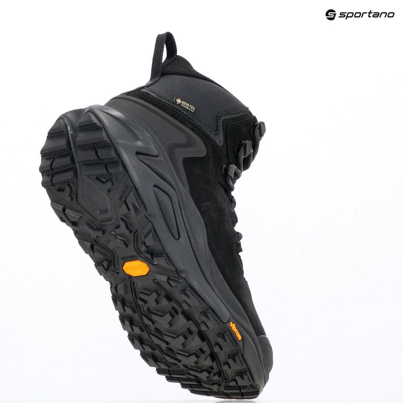 Чоловічі туристичні черевики HOKA Kaha 3 GTX чорний/чорний 9