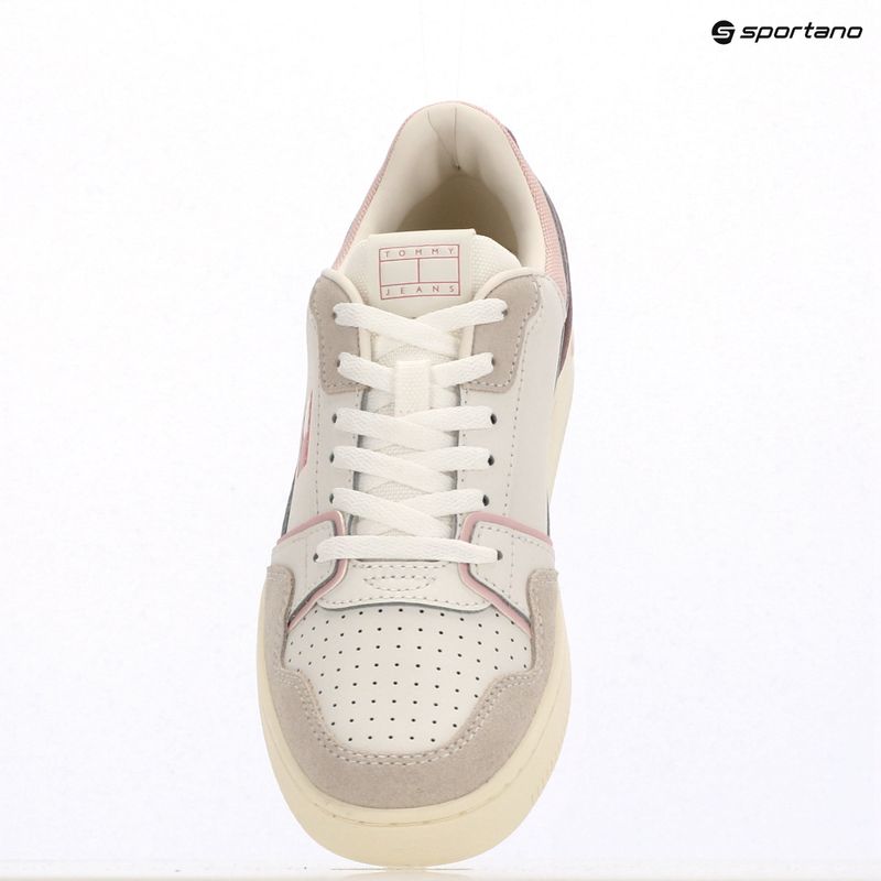 Кросівки жіночі Tommy Jeans Retro Basket ecru/misty pink 9