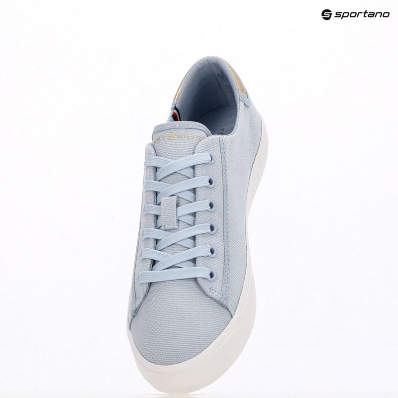 Кеди жіночі Tommy Hilfiger Vulc Canvas Lace Up breezy blue 9