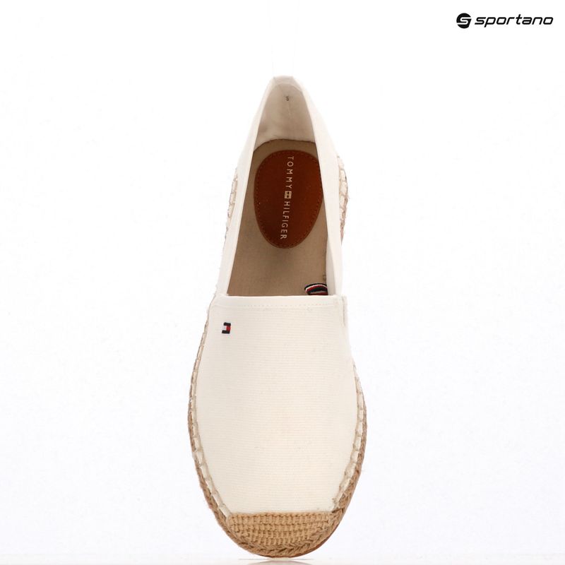 Мокасини жіночі Tommy Hilfiger Flag Canvas ecru 9