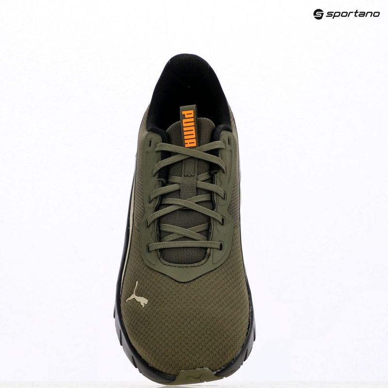 Кросівки для бігу PUMA Flexfocus Lite Modern Woven loden green/desert dust 3