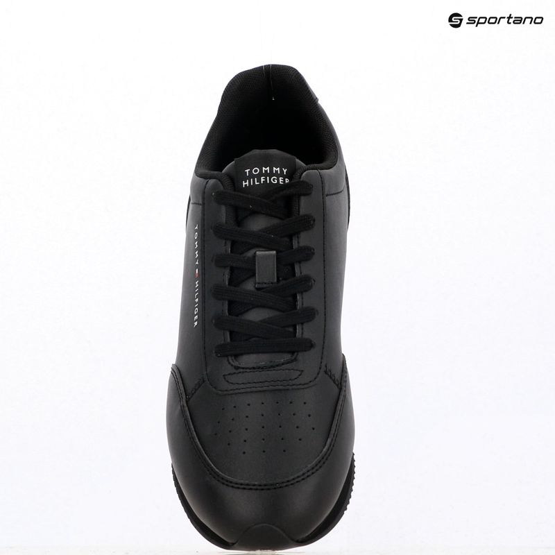Кросівки чоловічі Tommy Hilfiger Lo Runner Pu Mix black 9