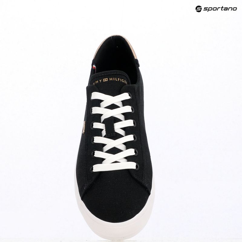 Кеди жіночі Tommy Hilfiger Vulc Canvas Lace Up black 9