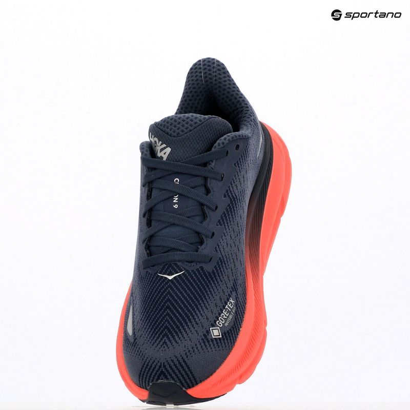 Жіночі бігові кросівки HOKA 9 GTX varsity navy/nautical dusk 18