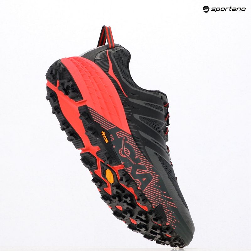 Кросівки для бігу HOKA Speedgoat 3 dark shadow/poppy red 9