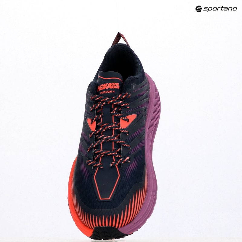 Кросівки для бігу жіночі HOKA Speedgoat 4 outer space/hot coral 9