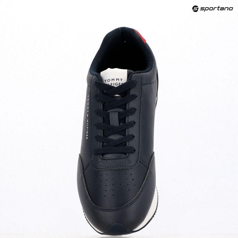 Кросівки чоловічі Tommy Hilfiger Lo Runner Pu Mix desert sky 9