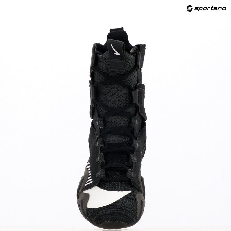 Боксерські кросівки Nike Hyperko 2 чорно-білі димчасто-сірі 9