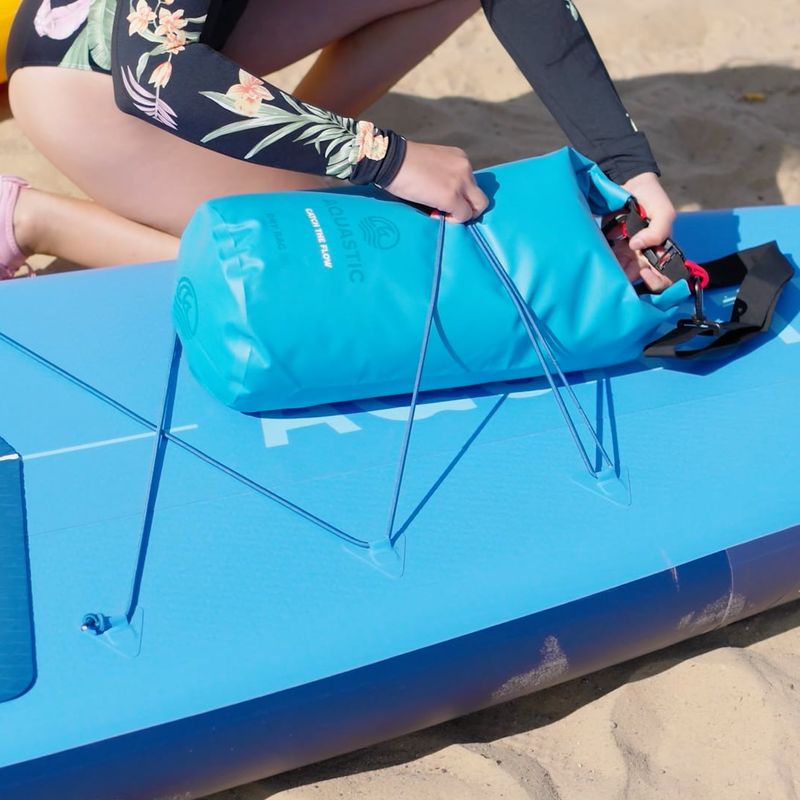 Сумка водонепроникна AQUASTIC Dry Bag 8 л блакитний 12