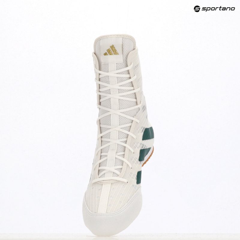 Кросівки боксерські adidas Box Hog 4 cloud white/collegiate green/core black 19