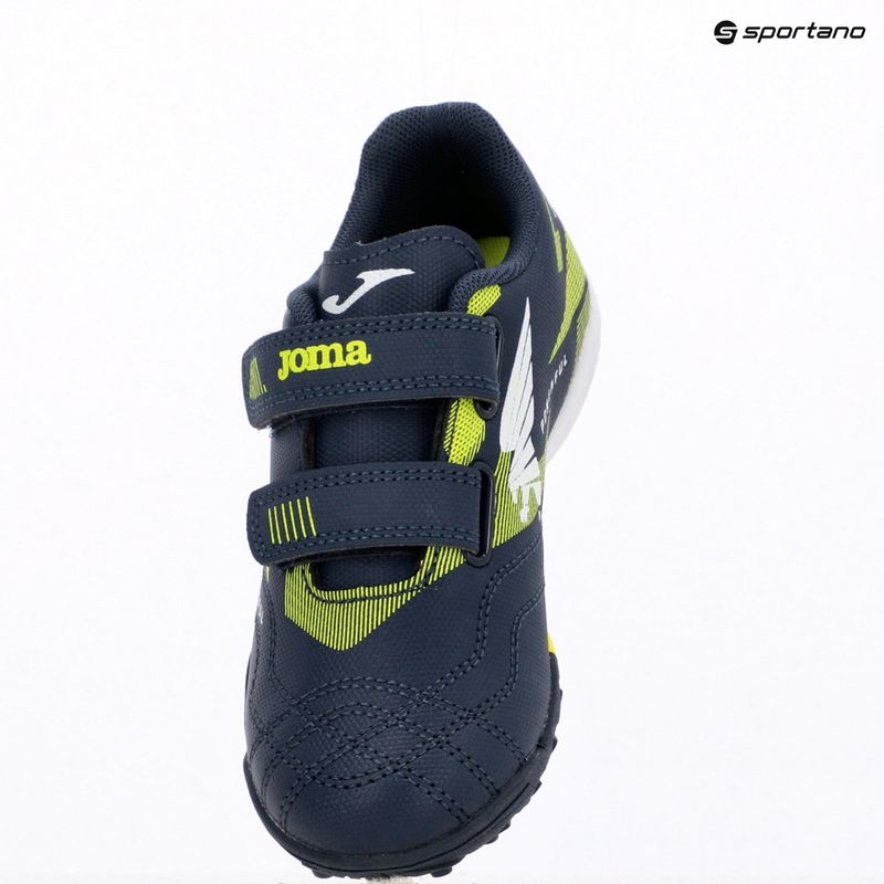 Кросівки футбольні дитячі Joma Powerful Jr TF navy blue 15