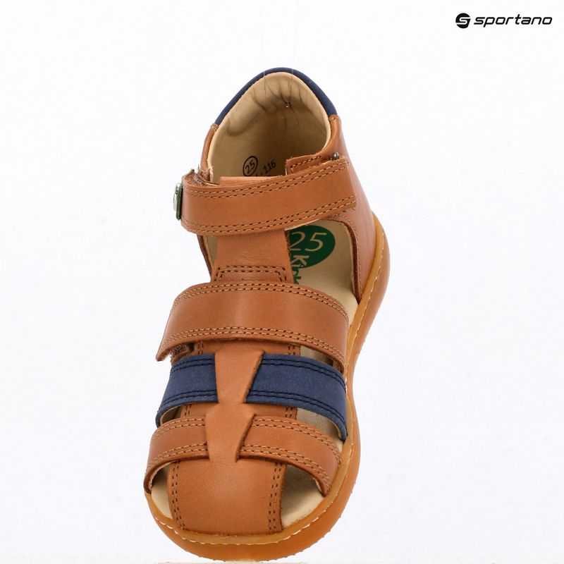 Сандалі дитячі Kickers Kick Pod camel/navy 9
