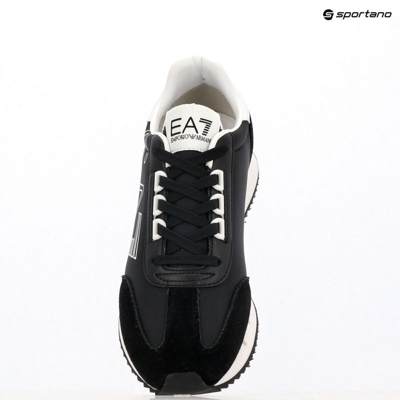 Кросівки EA7 Emporio Armani Black & White Vintage blk/white/blk eagle 12
