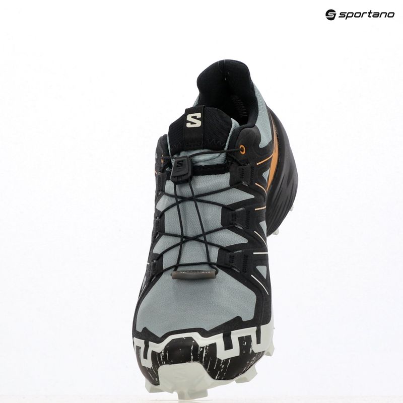 Кросівки для бігу чоловічі Salomon Speedcross 6 GTX trooper/black/wood thrush 10