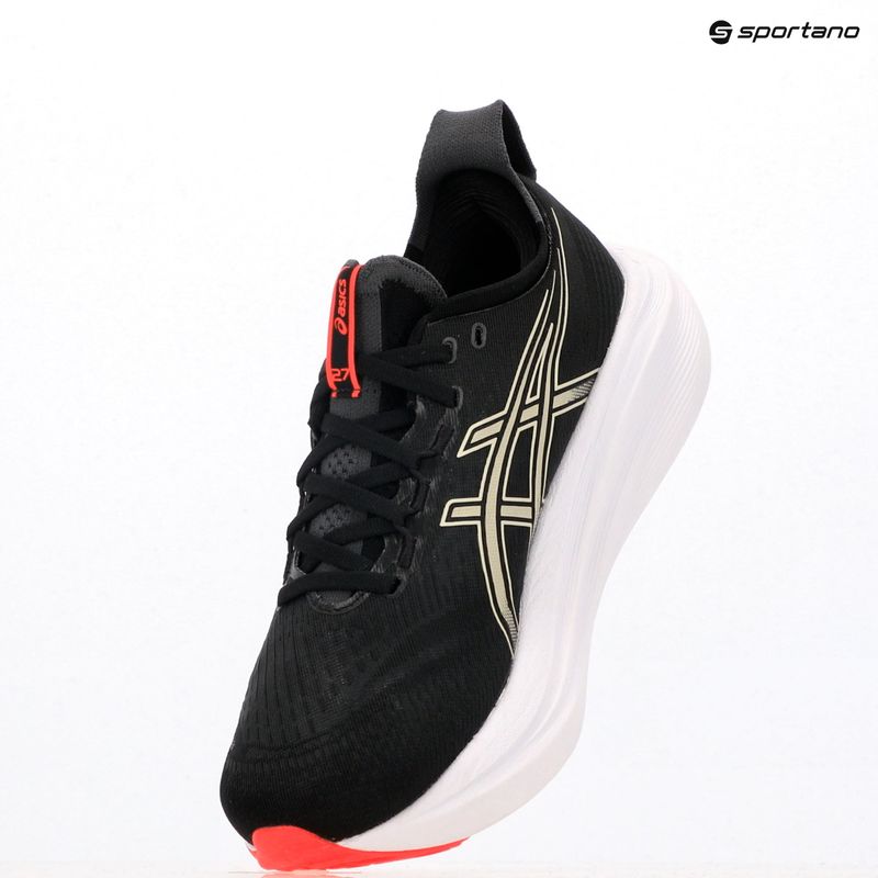 Кросівки для бігу чоловічі ASICS Gel-Nimbus 27 black/khaki 9