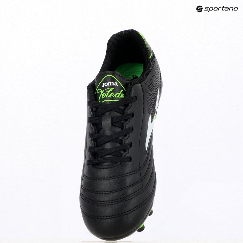 Кросівки футбольні дитячі Joma Toledo Jr FG black 11