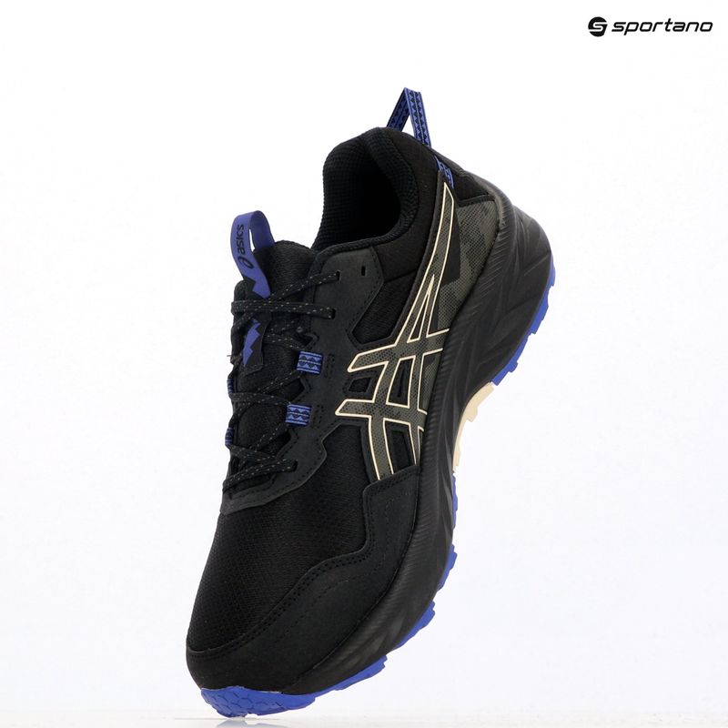 Кросівки для бігу чоловічі ASICS Gel-Venture 10 Waterproof black/brown stone 9