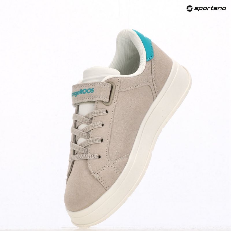Кросівки дитячі KangaROOS K-GK Milky EV crystal gray/ocean 9
