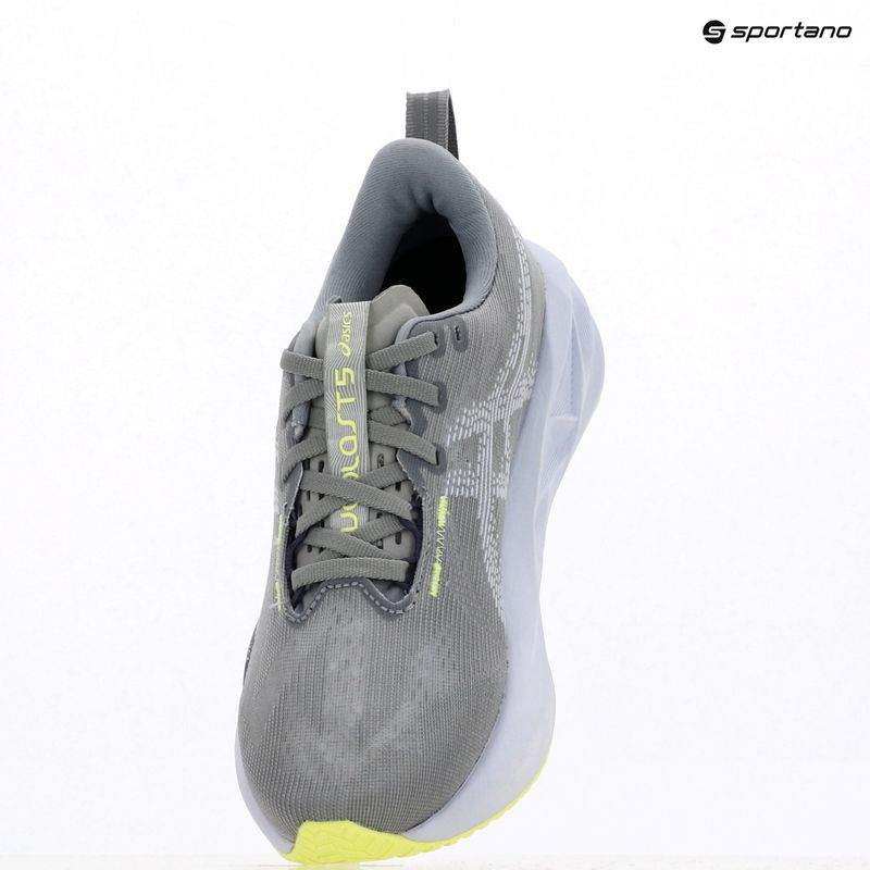 Кросівки для бігу жіночі ASICS Novablast 5 gravel/blue fade 9