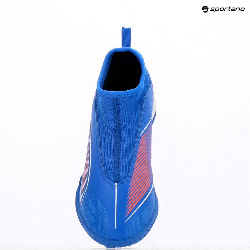 Кросівки футбольні дитячі PUMA Ultra 6 Match+ LL TT + Mid Jr ultra blue/puma white/glowing red 8