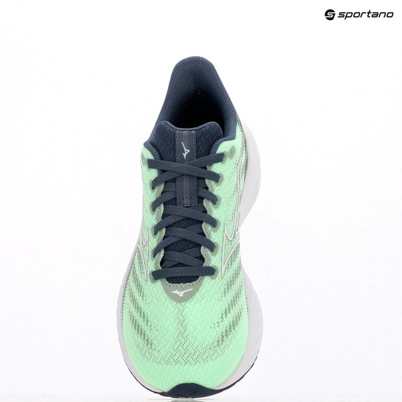 Кросівки для бігу дитячі Mizuno Enerzy Rider Jr neo mint/white/vintage indigo 9