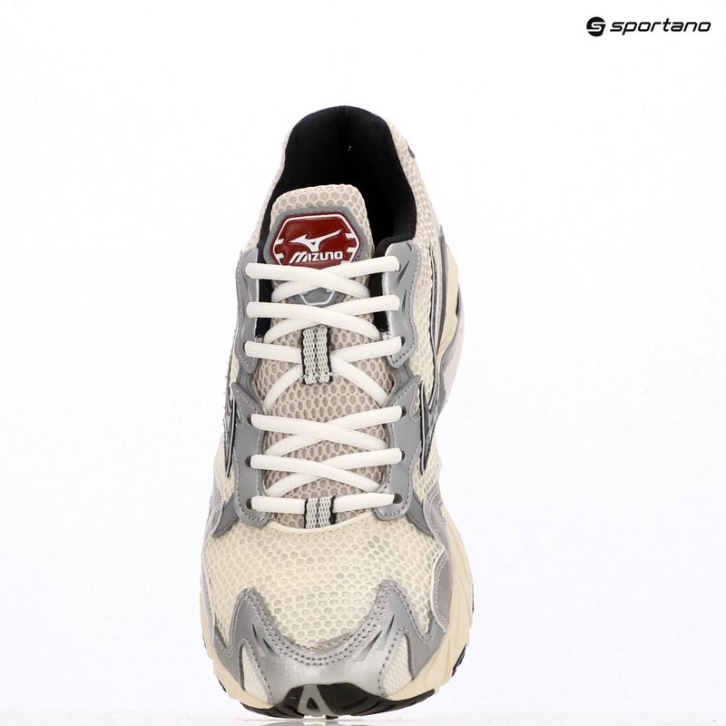 Кросівки чоловічі Mizuno Wave Rider 10 mizuno snow white/black sand/ryth red 10